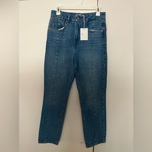 Size 8 Good American straight leg jeans